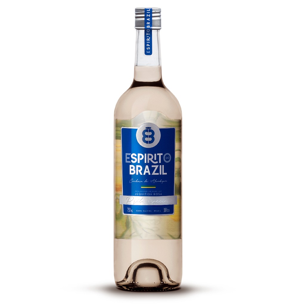 CACHAÇA PRATA JEQUITIBÁ ROSA ESPIRITO BRAZIL