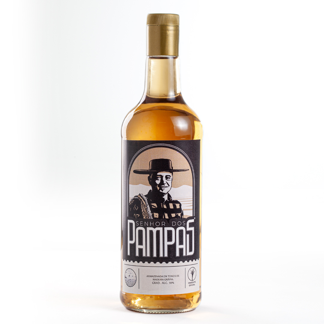 CACHAÇA SENHOR DOS PAMPAS LITRO famosa pi...
